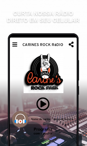 Android application Carine's Rock Rádio screenshort