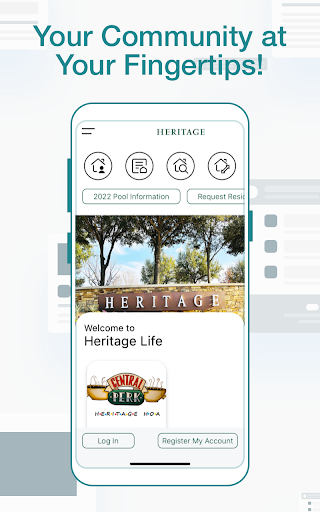 Android application Heritage Life screenshort