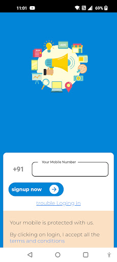 Android application DOLO - Directory Of Local Org. screenshort