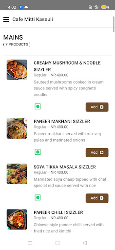 Cafe Mitti Screen 3