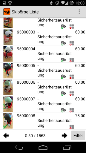 Skibörse Screen 3