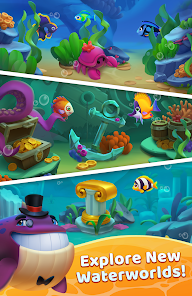 Tiny fish solitaire - Klondike  screenshots 12