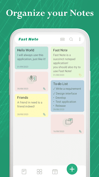 Fast Note - Bloc 3.2.6 APK + Mod (Unlimited money) untuk android