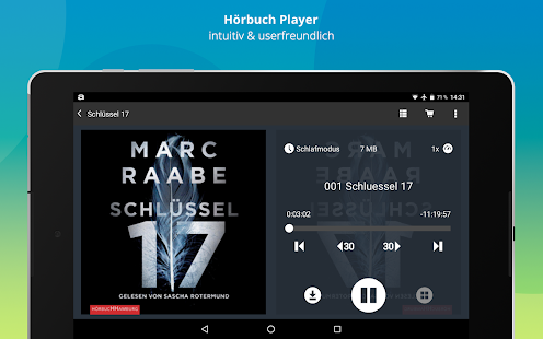 Audioteka: Hörbücher & Hörspiele to go Screenshot