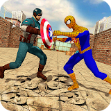 Captain USA VS Super Spiderhero City Battle icon