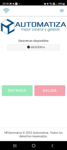 Android application Geomarcas Faenas 3.1c screenshort