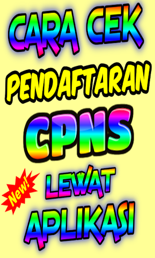 Tata Cara Dan Cek Pendaftaran CPNS