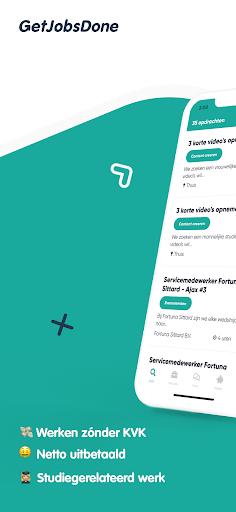 Android application GetJobsDone screenshort