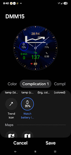 DMM15 Diabetic Watch Face screenshot 10