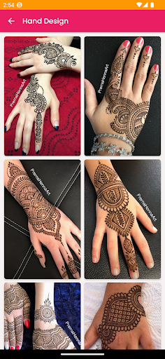 Mehndi Design Screen 2