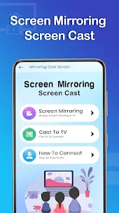 Screen Mirroring & chromecast