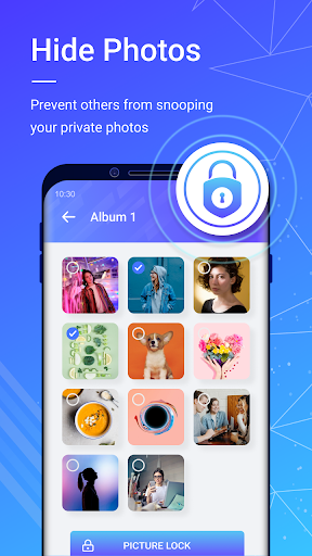 App Lock - Pattern&Fingerprint Screen 2