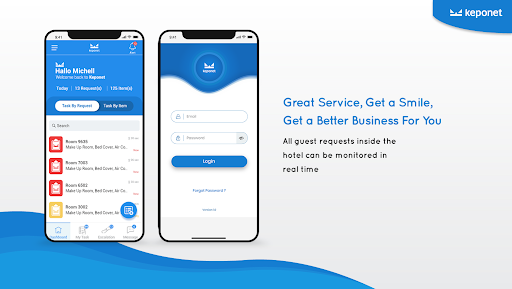 Android application Keponet screenshort