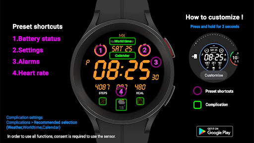 MIMIX Activy Zero Watchface screenshot 12