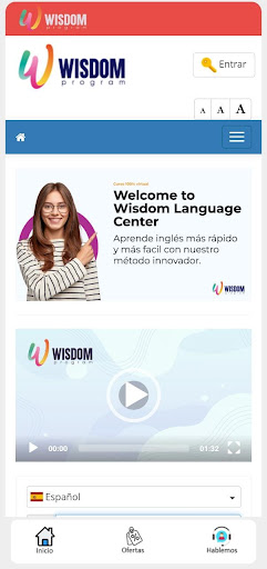 Wisdom Program Screen 2