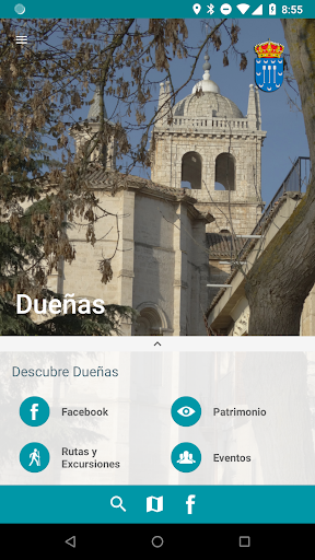 Android application Dueñas Guía screenshort