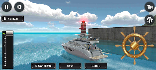 Realistic Yacht Simulator 1.0 screenshots 1