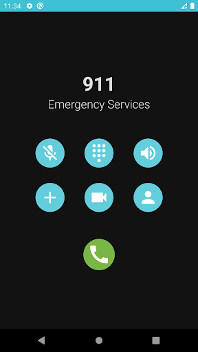 Fake Police Call Screen 2