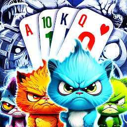 Solitaire Cats vs Zombies Mod Apk