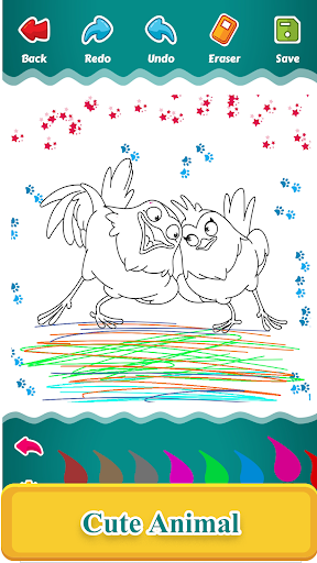 Kids coloring books anpanmana Screen 2