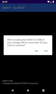 SWAP - No ROOT Screenshot