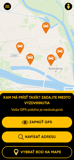 AB-taxi Komárno Screen 2