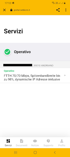 Android application Netikom screenshort