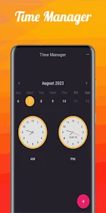 Time Manager & Month Scheduler