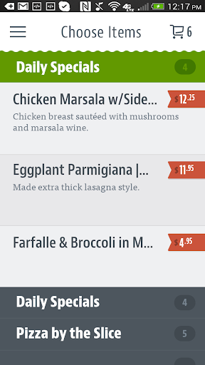 Francos Cucina Screen 3