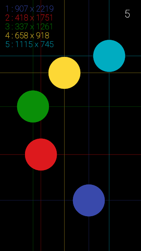 MultiTouch Test Screen 2