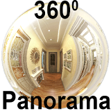 Panorama 360 flats icon