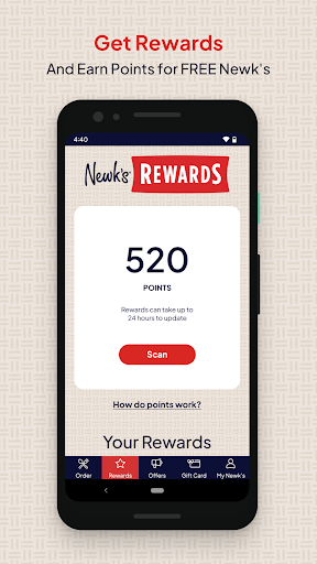 Android application Newk's Eatery screenshort
