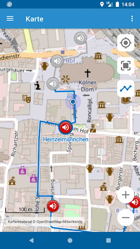 Passepartour Köln – Audioguide Screen 2