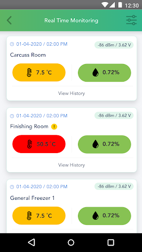 iSENSE LIVE Screen 3