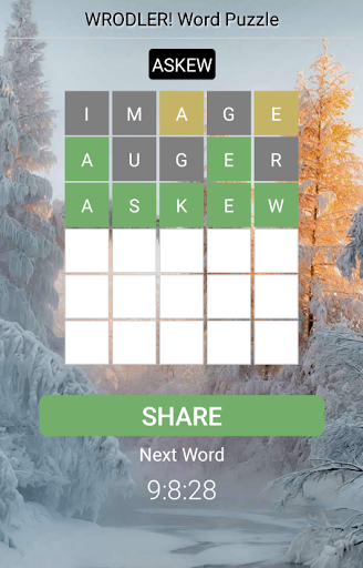 Android application Wordlily - Guess Word Puzzle screenshort
