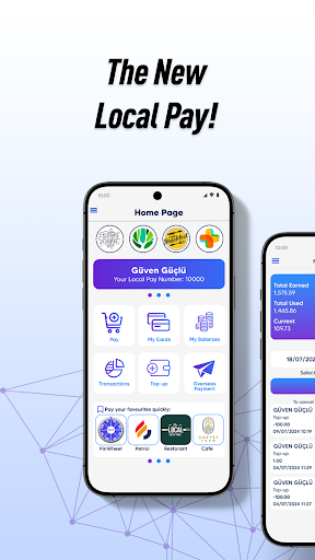 Android application Local Pay screenshort