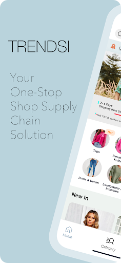 Android application Trendsi - Fashion Dropshipping screenshort