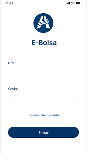 Android application e-Bolsa screenshort