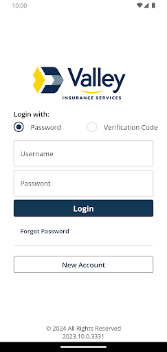 Android application Valley Insurance Services screenshort