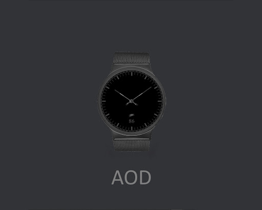 BLACK&GRAY WATCHFACE screenshot 5