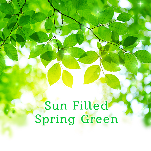 Sun Filled Spring Green Theme logo