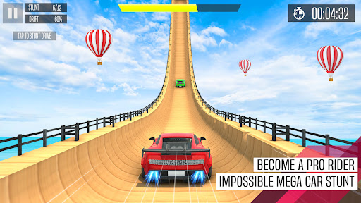 Android application Ramp Car Racer: GT Car Stunts screenshort