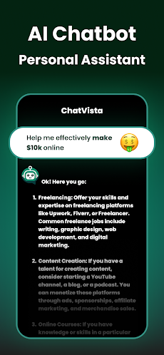 ChatVista: AI Chat Assistantのおすすめ画像4