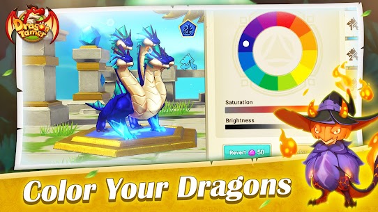 Dragon Tamer Mod Apk 1.0.36 Download (Unlimited Money, Gems, Food) 1