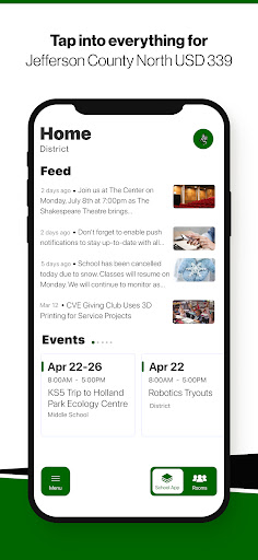 Android application Jefferson Co North USD 339, KS screenshort