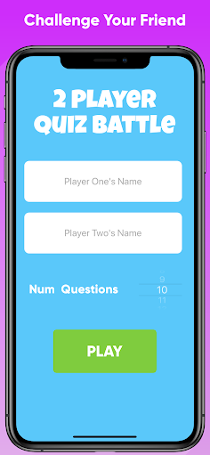 2 Player Reaction Test Quiz - Screenshot 1