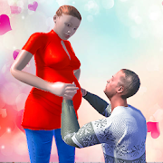 Virtual Pregnant Mom: Happy Family Fun