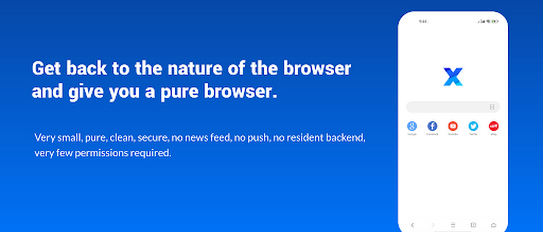 تطبيق XBrowser APK: متصفح سريع وآمن ومجاني