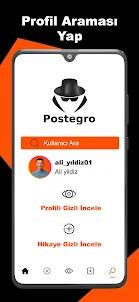 Web Postegrom Profile