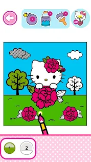 Hello Kitty: Coloring Book - Screenshot 1